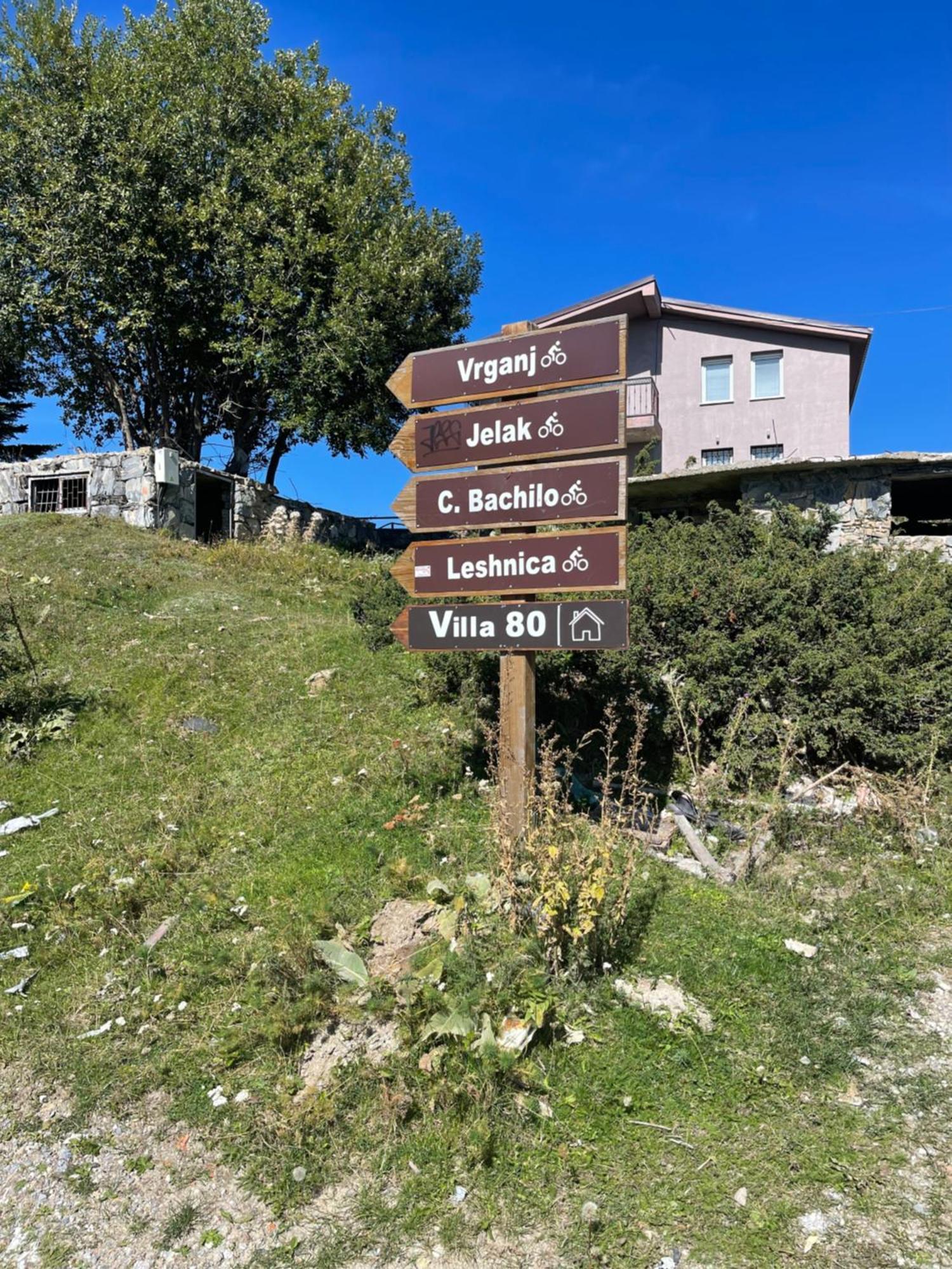 Villa 80 Kodra E Diellit Тетово Екстер'єр фото